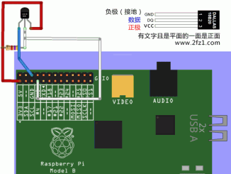 树莓派+温度传感器实现室内温度监控